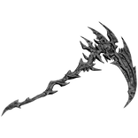 White Vampire Gothic Scythe