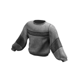 White Vintage 90's Ripstop Sweatshirt