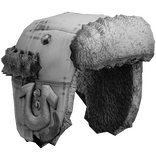 White Vintage Ushanka