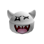 White Waza Cat Beanie