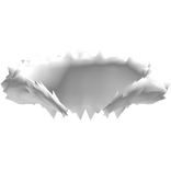 White Winter Neck Fur