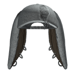 White Worn Cap Bunny Ears