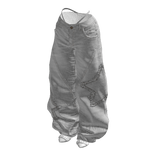 White Y2K Baggy Star Denim Jeans 🫐