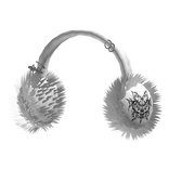 White Y2K Fluffy Earmuffs