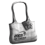 white y2k handbag w/ flip phone (1.0)