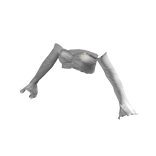 White y2k off-shoulder top