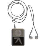 White Y2K Oldschool MP3 Player Neck