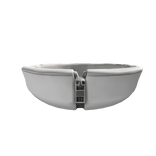 White Zipper Turtleneck