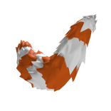 White/Orange Striped Tail