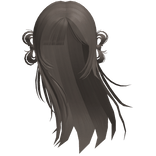 ♡ windy wispy light brown shoujo anime hair w buns