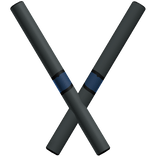 Wing's DCAMU Dark Escrima Sticks