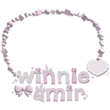 ✿ ︵ winnie & amir ღ ˚ .