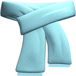 Winter Blue Scarf