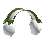 winter ear muffs in green