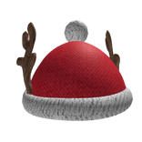Winter Reindeer Hat