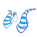 Winter Snowman Horns of ICE ❄️