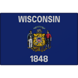 Wisconsin State Flag Pin