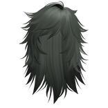 Wispy Emo Scene Hair (Green)