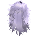 Wispy Emo Scene Hair (Light Purple)