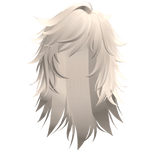 Wispy Emo Scene Hair (Yellow)