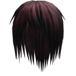 wispy horror red long japanese/vkei hair 