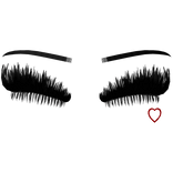 Wispy tatted fox eye /w eyebrows