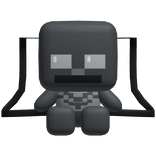Wither Skeleton Pixel Plushie [1.0]