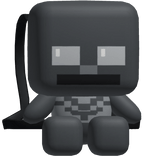 Wither Skeleton Pixel Plushie [3.0]