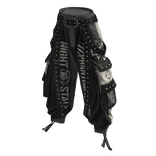 🐺Wolf Commando Y2K Cargo Pants w/ Belt & Straps