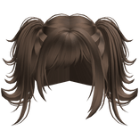 Wolfcut Popstar Pigtails (Brown)