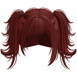 Wolfcut Popstar Pigtails (Red)