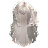 Wolfcut with Side Ponytail (Beige)