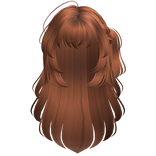 Wolfcut with Side Ponytail (Ginger)