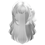 Wolfcut with Side Ponytail (White)