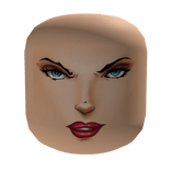 Wonder Woman comic face 