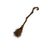 Wooden broom