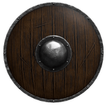 Wooden Round Targe Shield