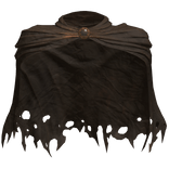Worn Distressed Brown Paladin Cloak