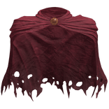 Worn Distressed Pink Paladin Cloak