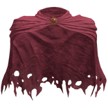 Worn Distressed Pink Paladin Cloak