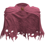Worn Distressed Pink Paladin Cloak