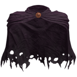 Worn Distressed Purple Paladin Cloak