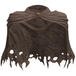 Worn Distressed Tan Paladin Cloak