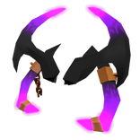 Wraith Gold Chained Horns (Purple)🌟