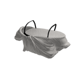 Wrap Blouse over Strappy Crop