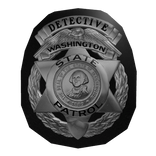 WSP Detective's Waist Badge