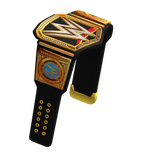 WWE Belt on Shoulder Champion Wrestler