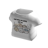 𖹭 : wyd when chiikawa gang pull up meme shirt