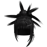 XCX Spikey Brat Bun (Black)