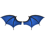 XL Blue Bat Wings